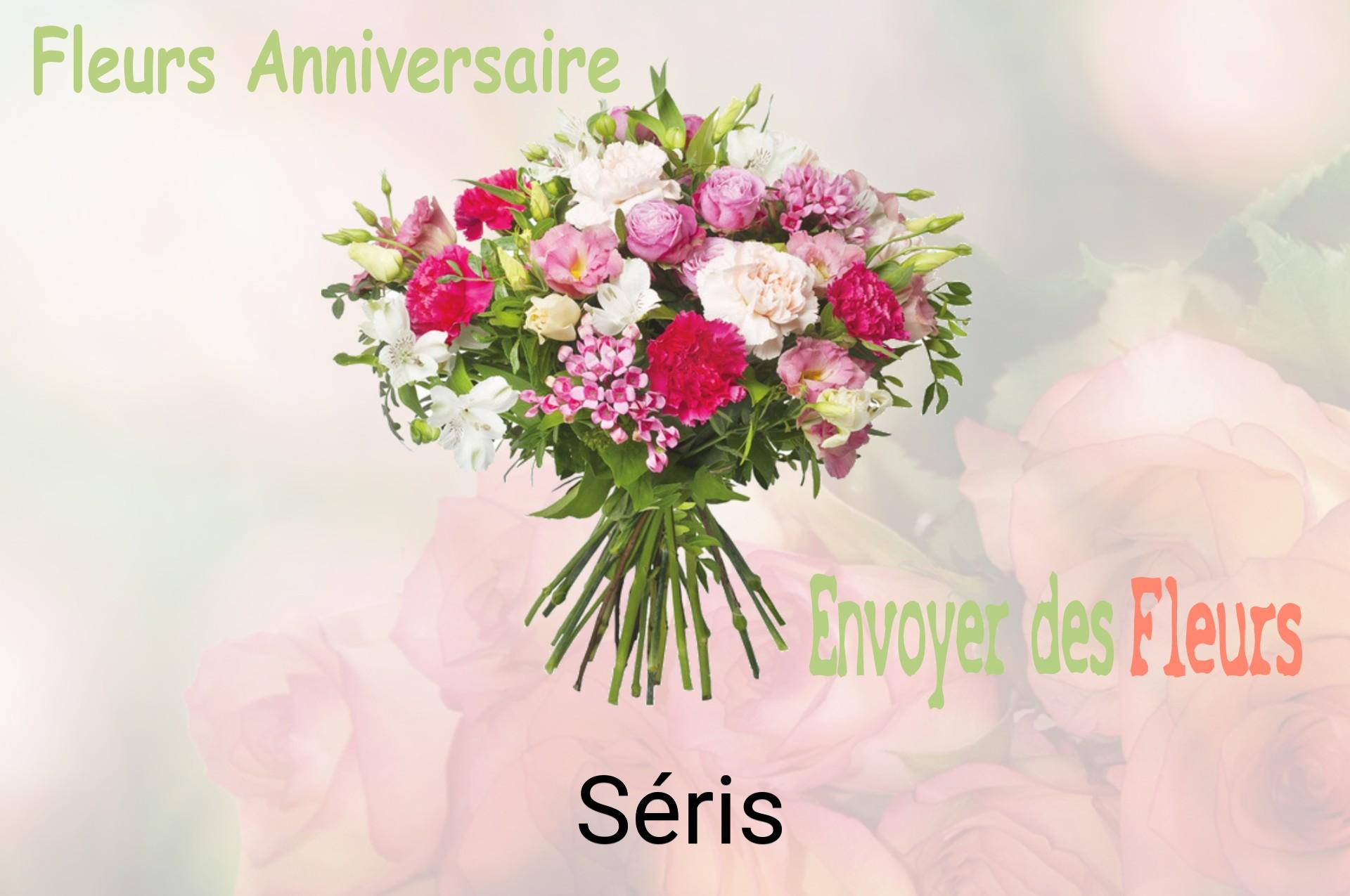 Bouquet de fleurs d’anniversaire livré à Séris